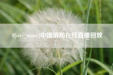 涿州中国消防在线直播回放