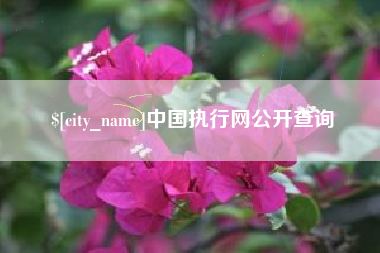 涿州中国执行网公开查询