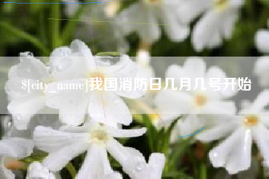 涿州我国消防日几月几号开始
