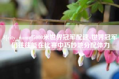 涿州5000米世界冠军配速-世界冠军们往往能在比赛中巧妙地分配体力