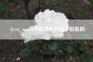 涿州中国消防救援学院航拍