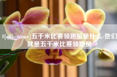 涿州五千米比赛领跑员是什么-他们就是五千米比赛领跑员