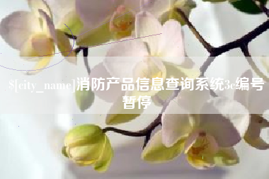 涿州消防产品信息查询系统3c编号暂停