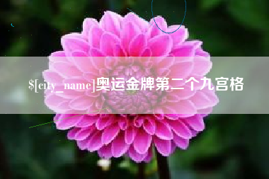 涿州奥运金牌第二个九宫格
