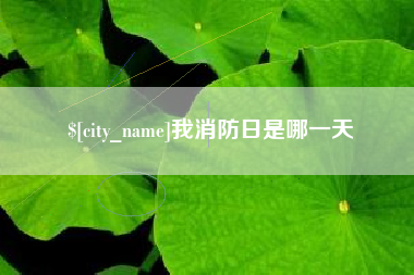 涿州我消防日是哪一天